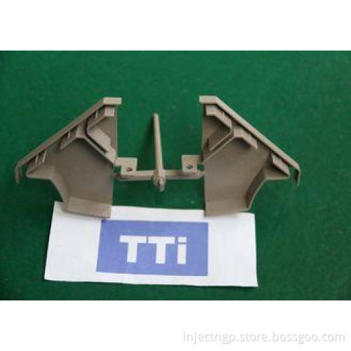 OEM TTi Grey Two Cavities Molding Plastic Parts for Industi